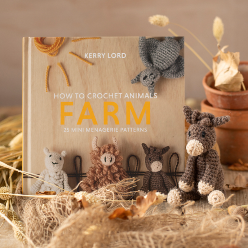 Toft How to Crochet: Farm Mini Menagerie book by Kerry Lord