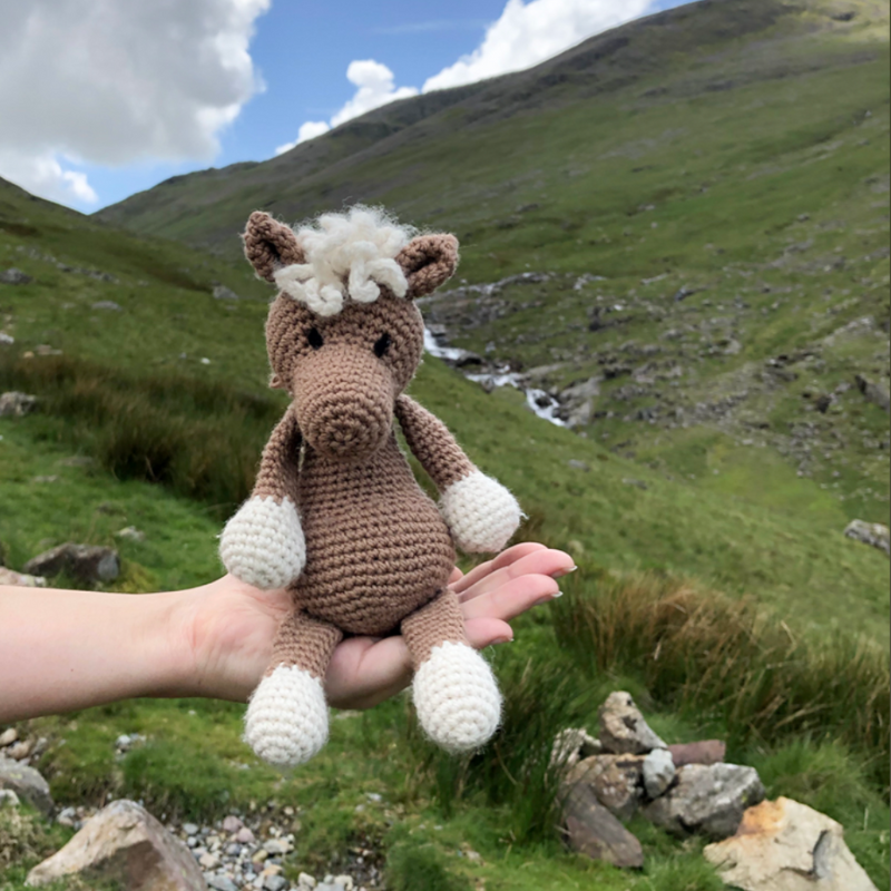 Toft Chardonnay the Palomino Pony Crochet Kit