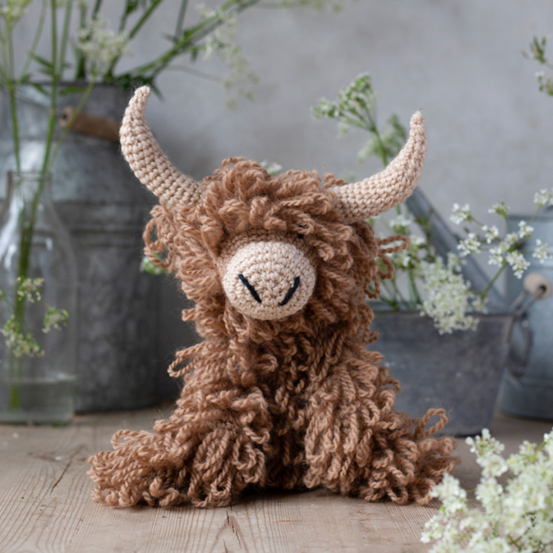 Toft Morag the Highland Cow Crochet Kit