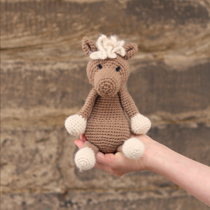 Toft Chardonnay the Palomino Pony Crochet Kit