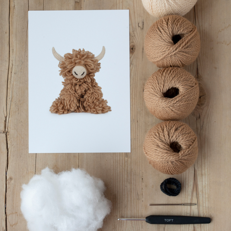 Toft Morag the Highland Cow Crochet Kit