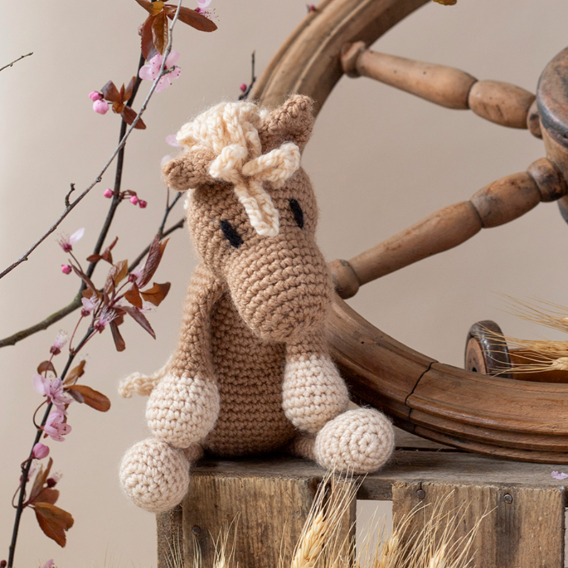 Toft Chardonnay the Palomino Pony Crochet Kit