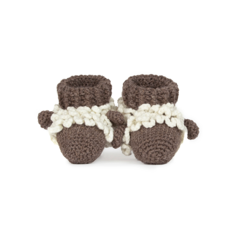 Toft Infant Sheep Booties Crochet Kit