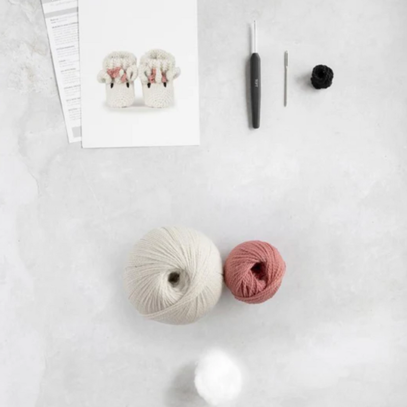 Toft Infant Unicorn Booties Crochet Kit