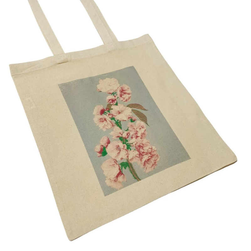 Cherry Blossom Ogawa Kazumasa Tote Bag