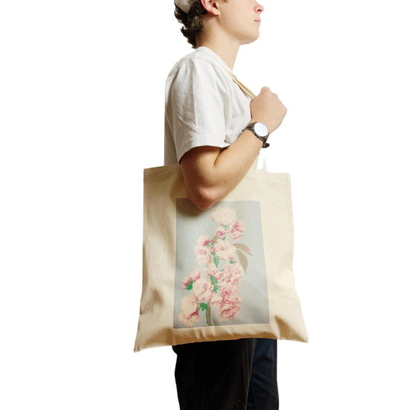 Cherry Blossom Ogawa Kazumasa Tote Bag