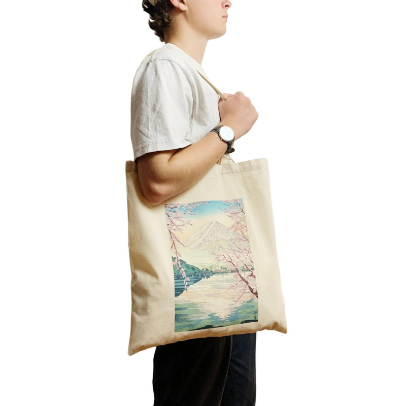 Thirty Six Views of Mount Fuji Tote Bag