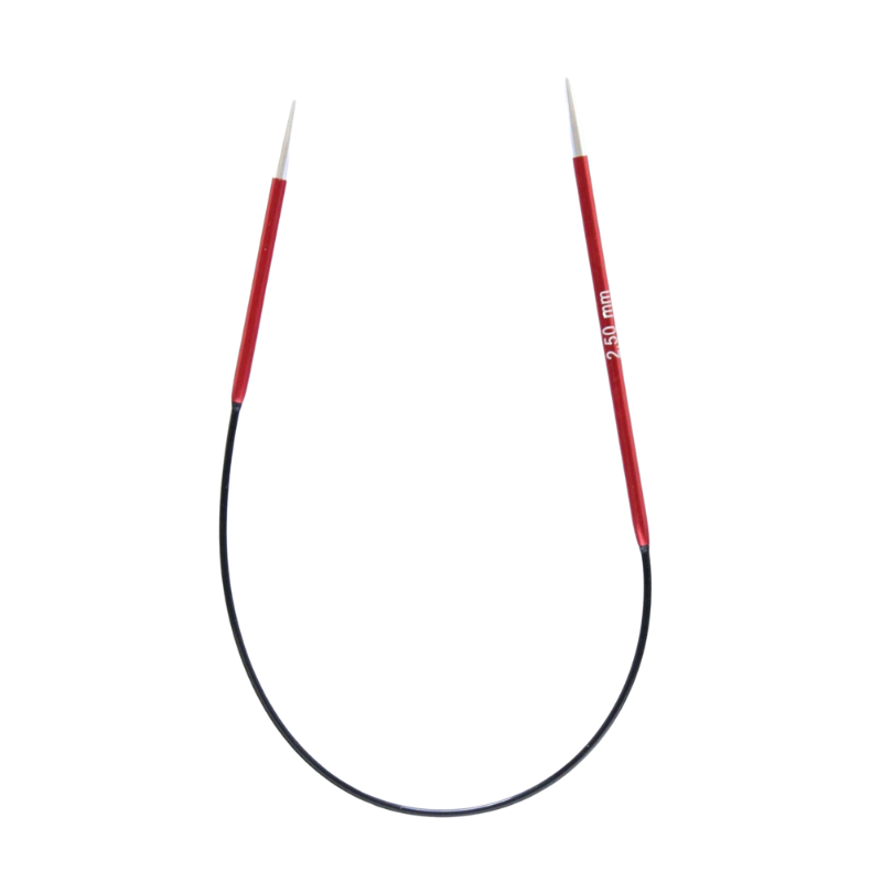 KnitPro Zing 25cm Fixed Circular Knitting Needles