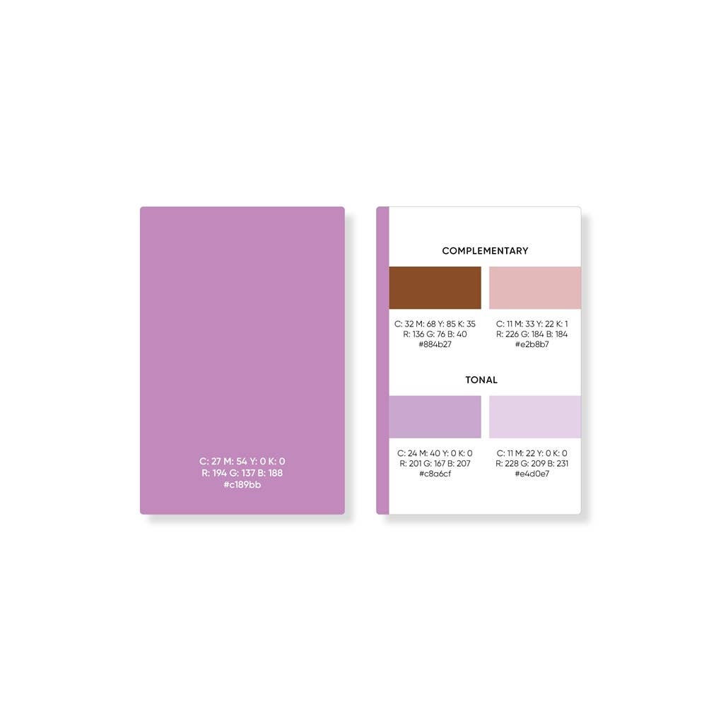 The Box of Swatches: 72 Shade Cards for Palette Planning and Inspiration