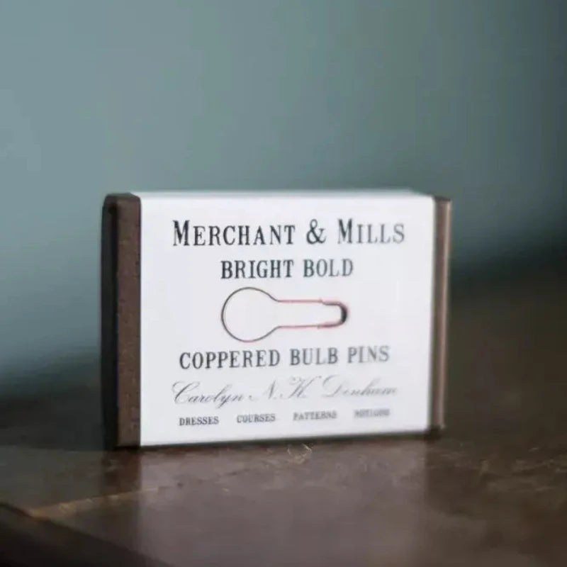 Fould Pin Merchant and Mills Coppered Bulb Pins