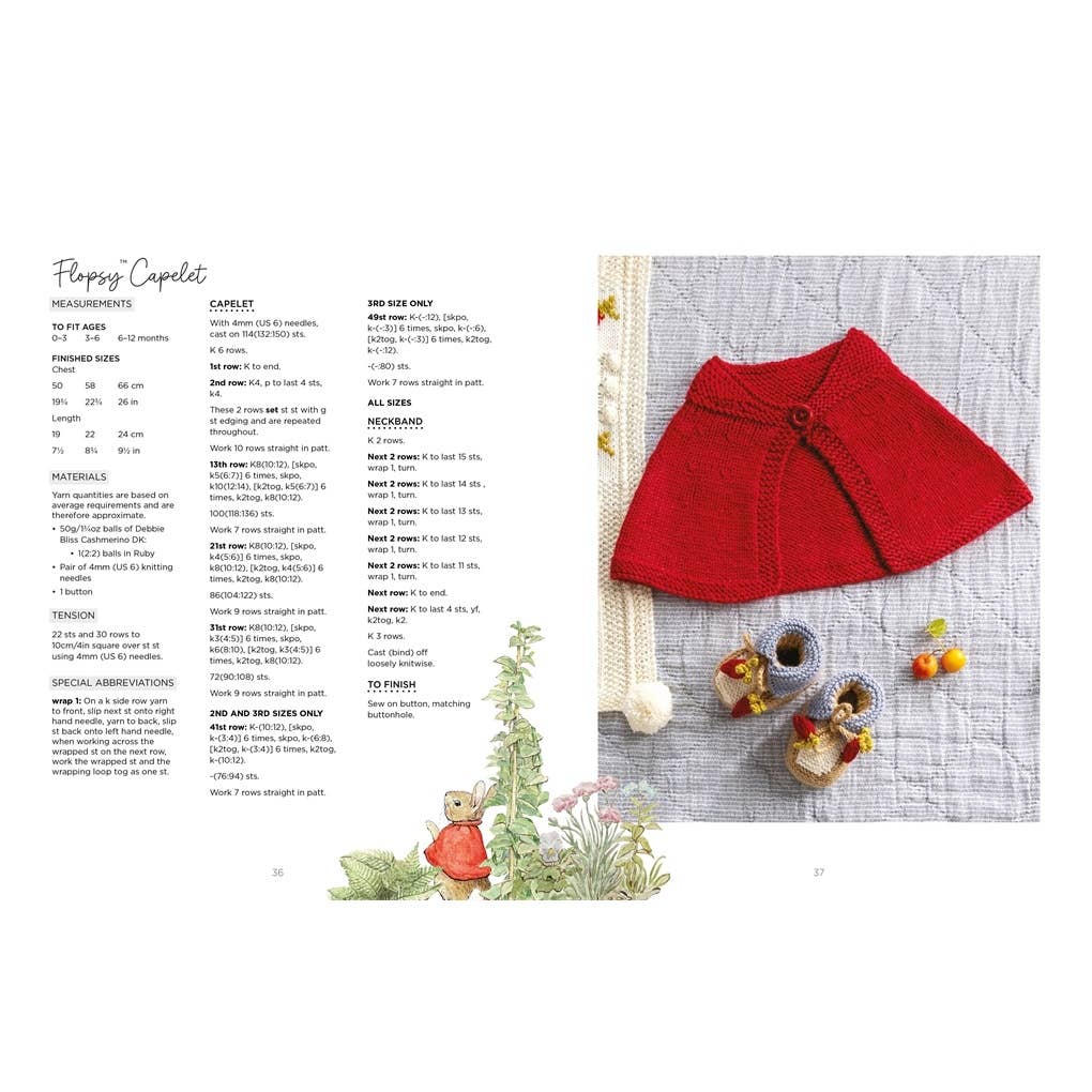 Peter Rabbit™ Baby Knits: 20 knitting patterns for clothes and accessories inspired by the Tales of Beatrix Potter