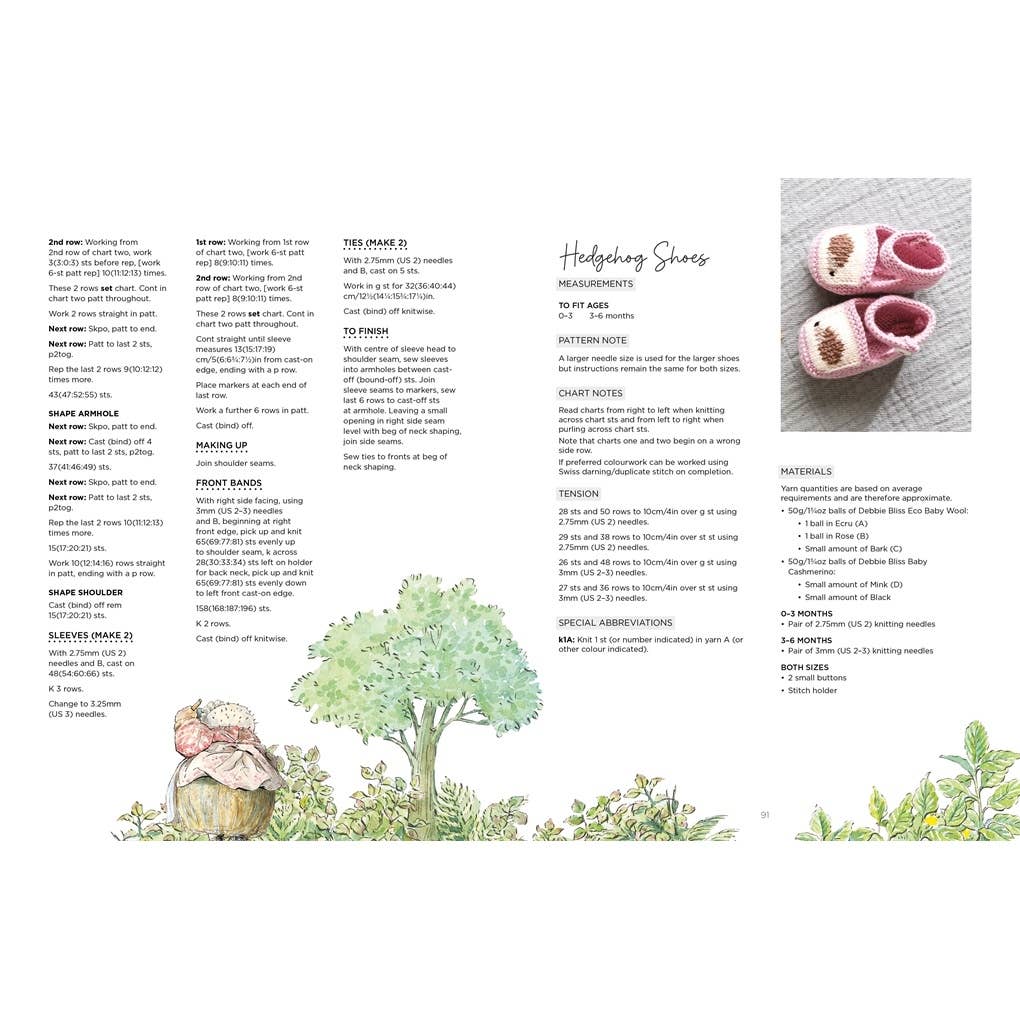 Peter Rabbit™ Baby Knits: 20 knitting patterns for clothes and accessories inspired by the Tales of Beatrix Potter