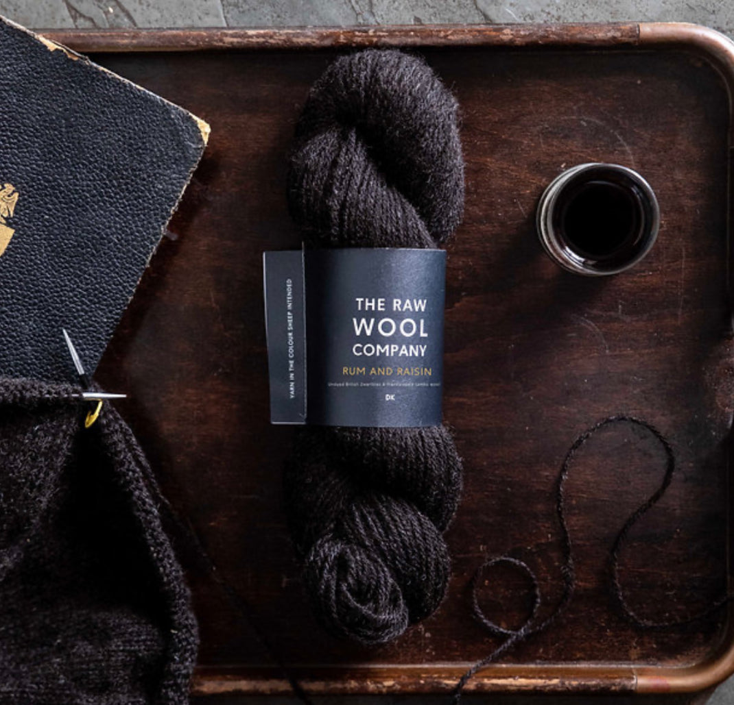 Raw Wool Company Rum & Raisin DK