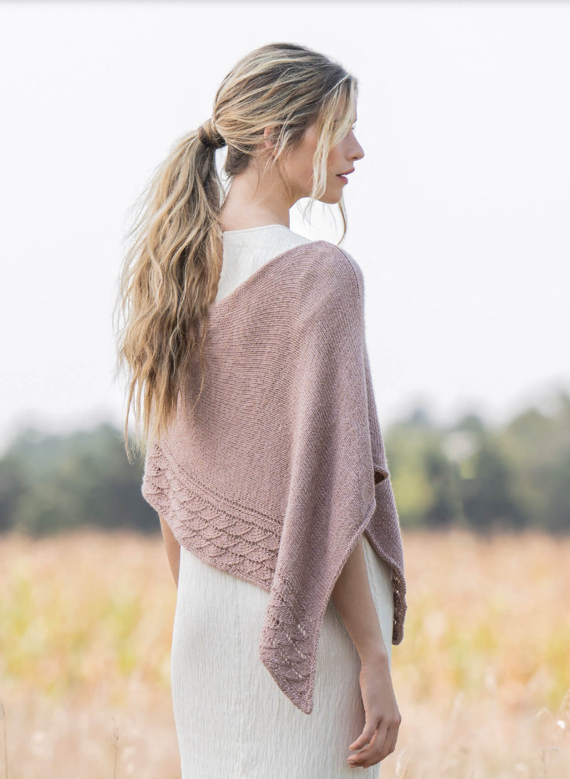 The Serenity Wrap by Blue Sky Fibres