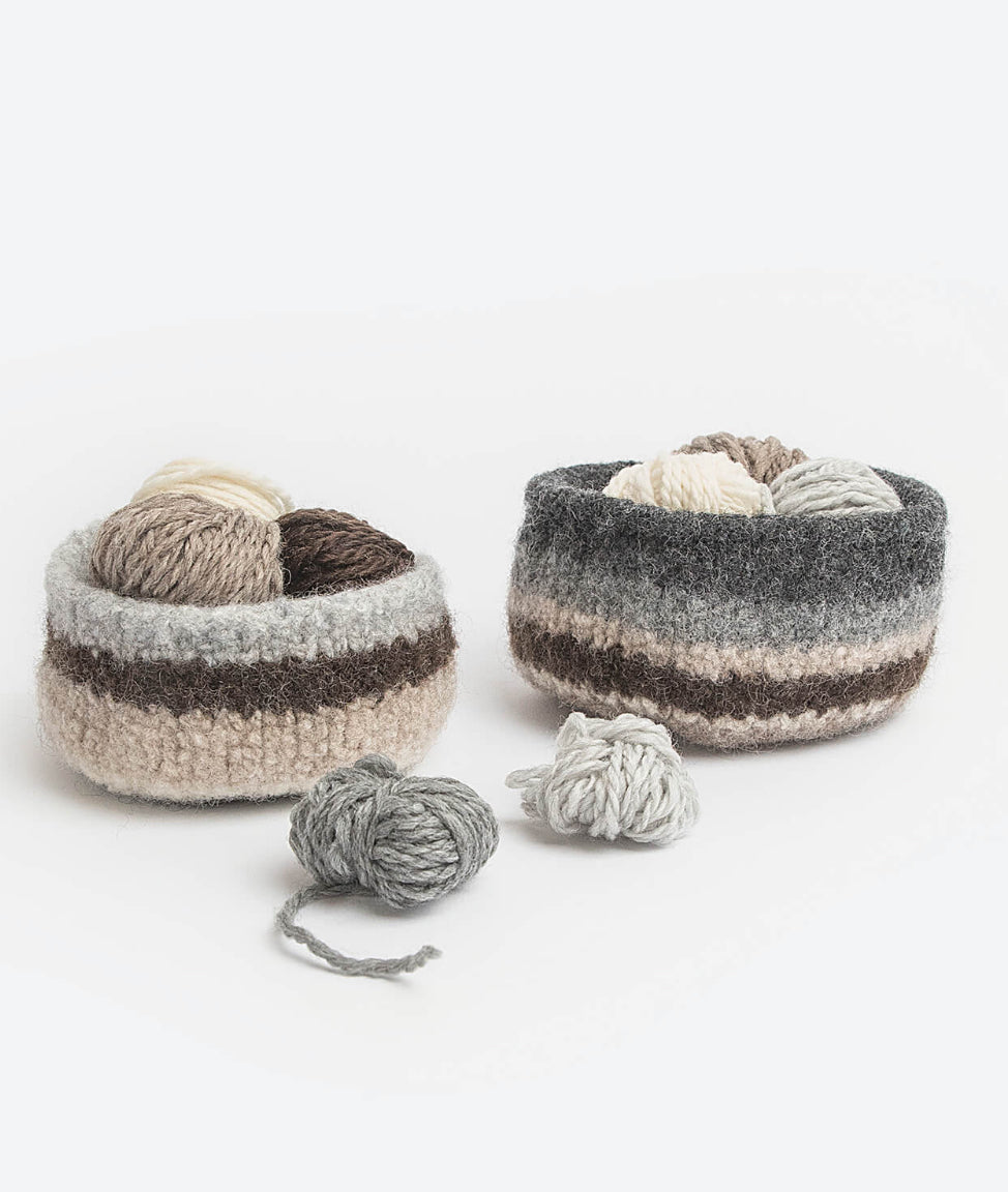 Blue Sky Fibers Neutral Woolstok Worsted Bundle - 21 mini skeins