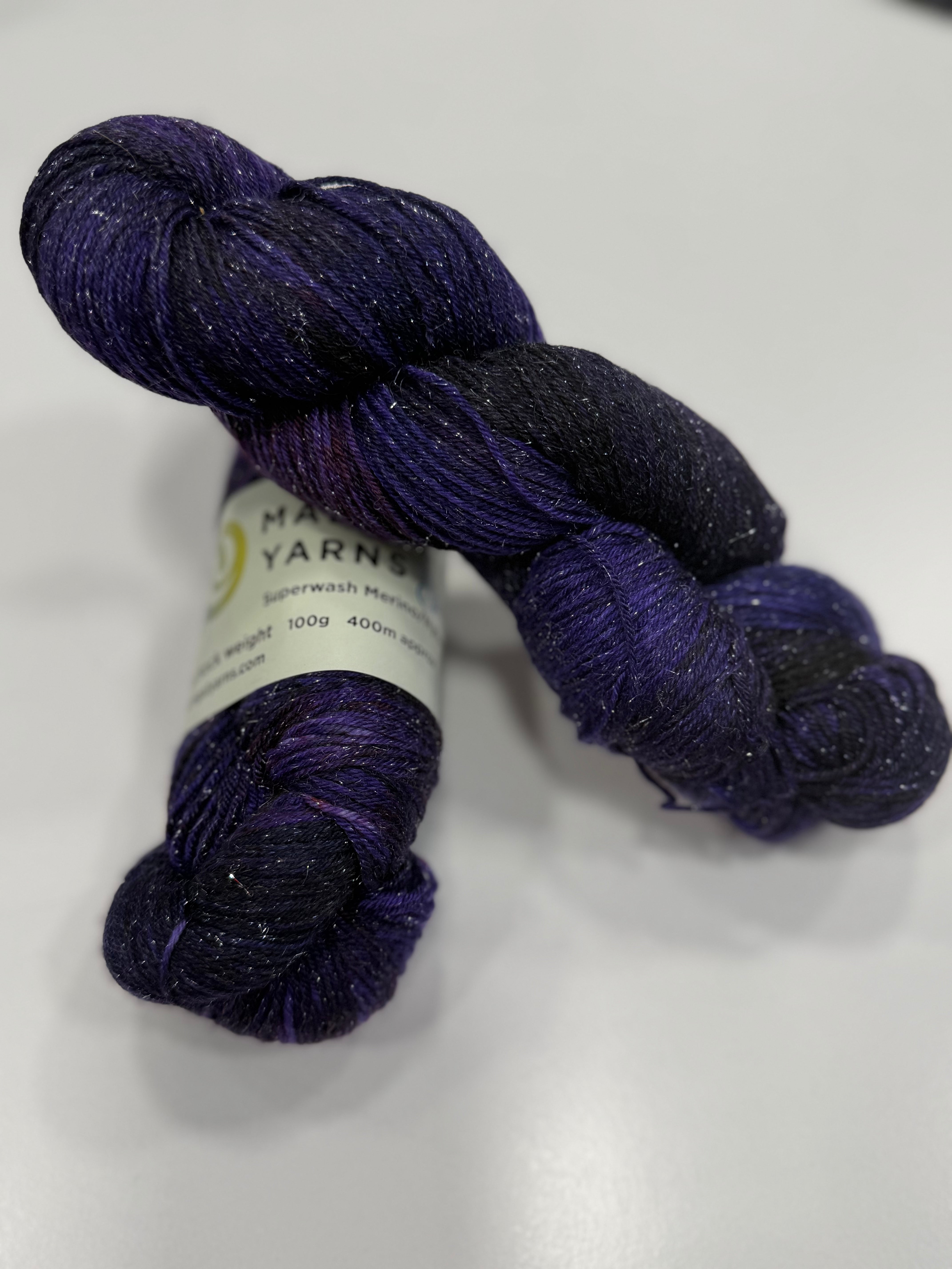 Madrigal Sparkly 4 ply Morwen's Cape