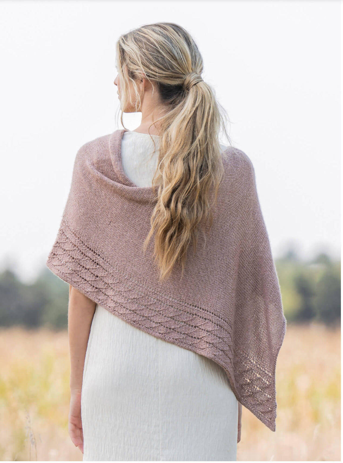 The Serenity Wrap by Blue Sky Fibres