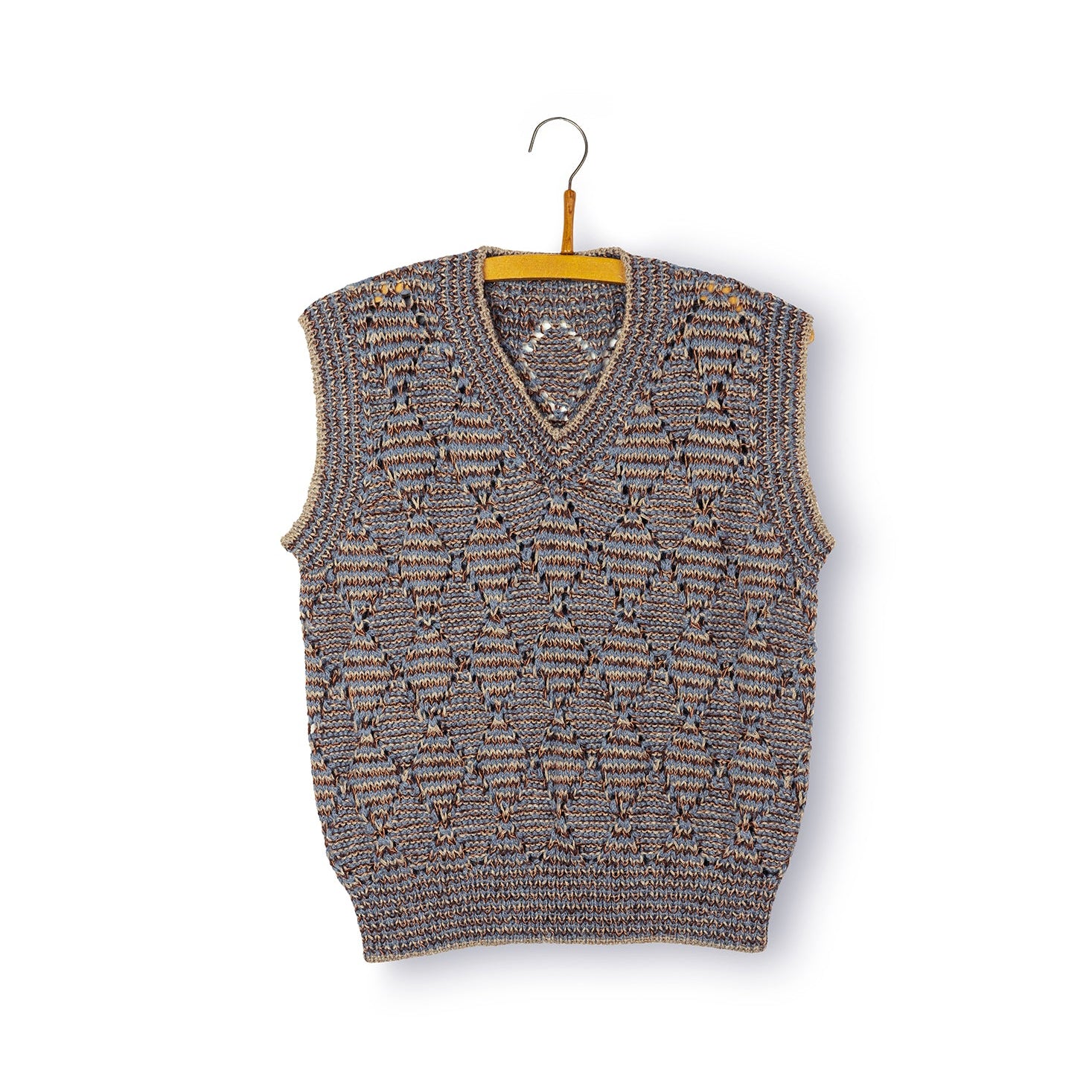 Hill Vest Pattern designed by Helga Isager