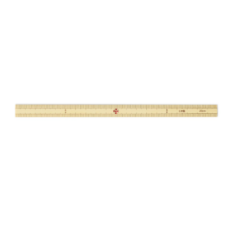 Shirotake Seeknit Bamboo 10cm Ruler