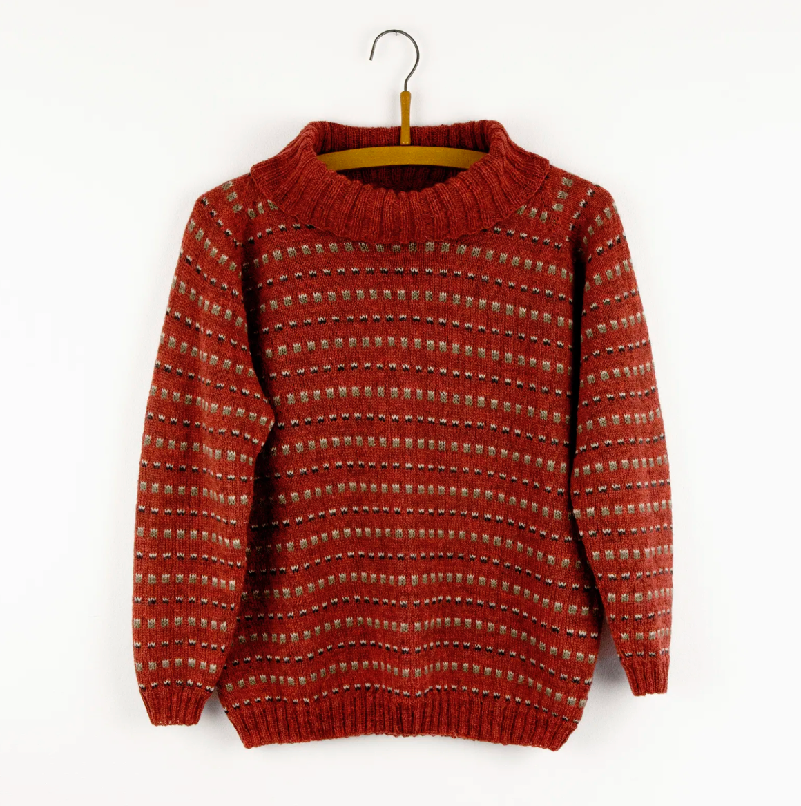 Spot Cloth Sweater Designed by Marianne Isager and Ase Lund Jensen