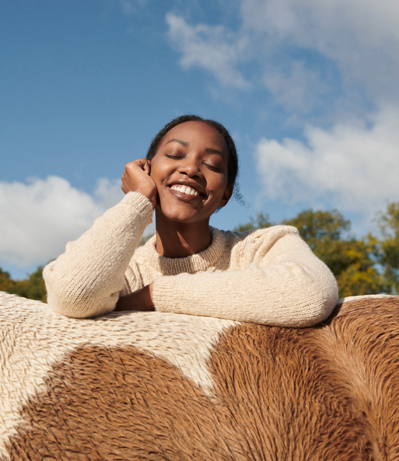 Swan Sweater Designed by Helga Isager