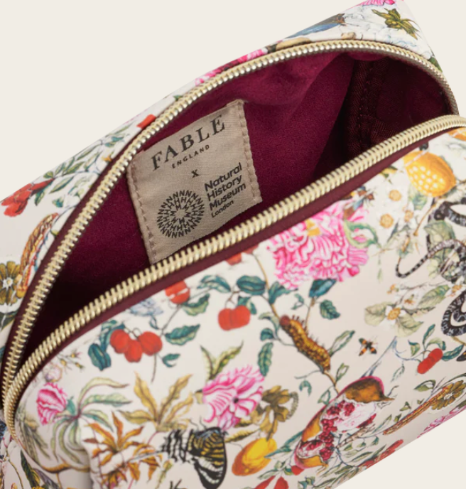 Fable England Floral Engravings Small Pouch