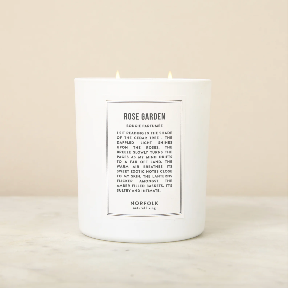 Norfolk Living Rose Garden Candle - 8 oz
