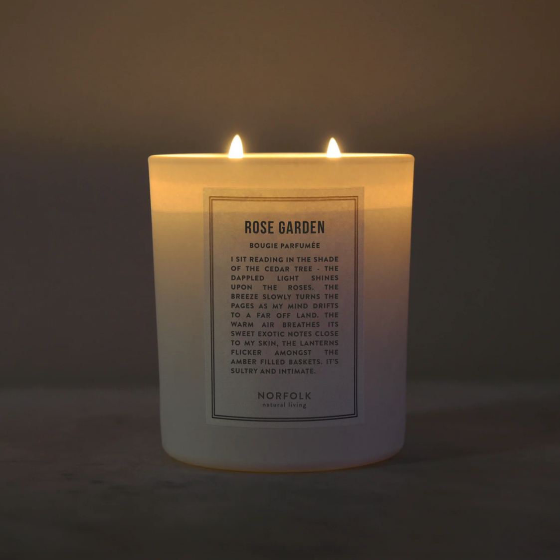 Norfolk Living Rose Garden Candle - 8 oz