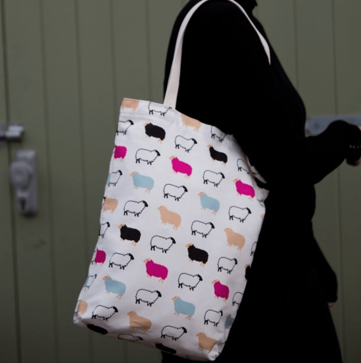 Woolly ewe Tote Bag