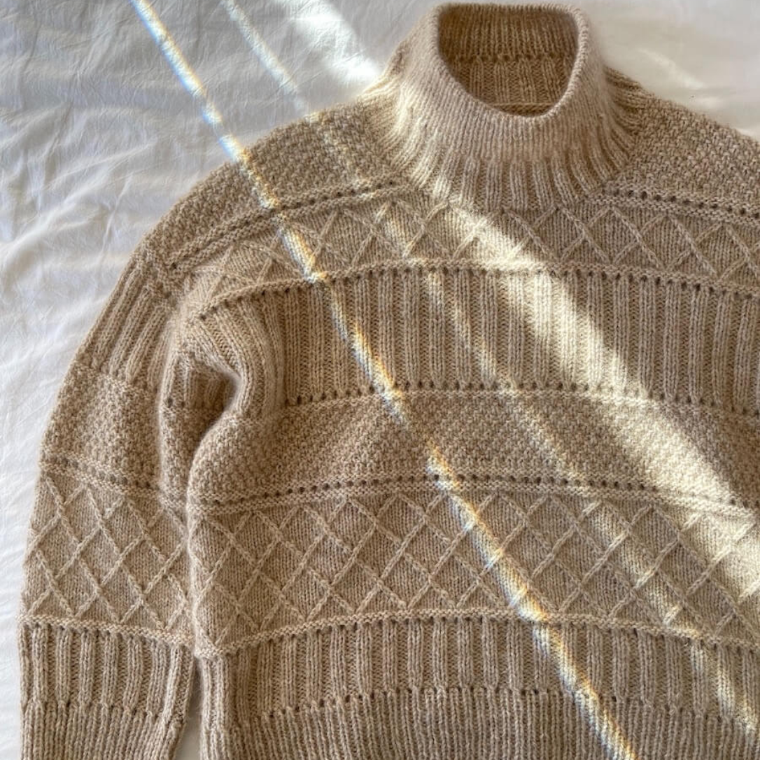 PetiteKnit Ingrid Sweater Woman Pattern