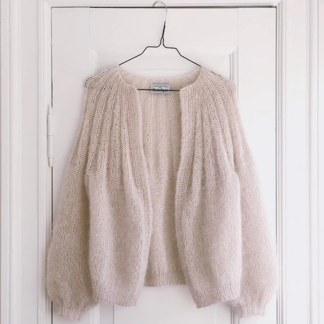 PetiteKnit Sunday Cardigan - Mohair Edition Pattern