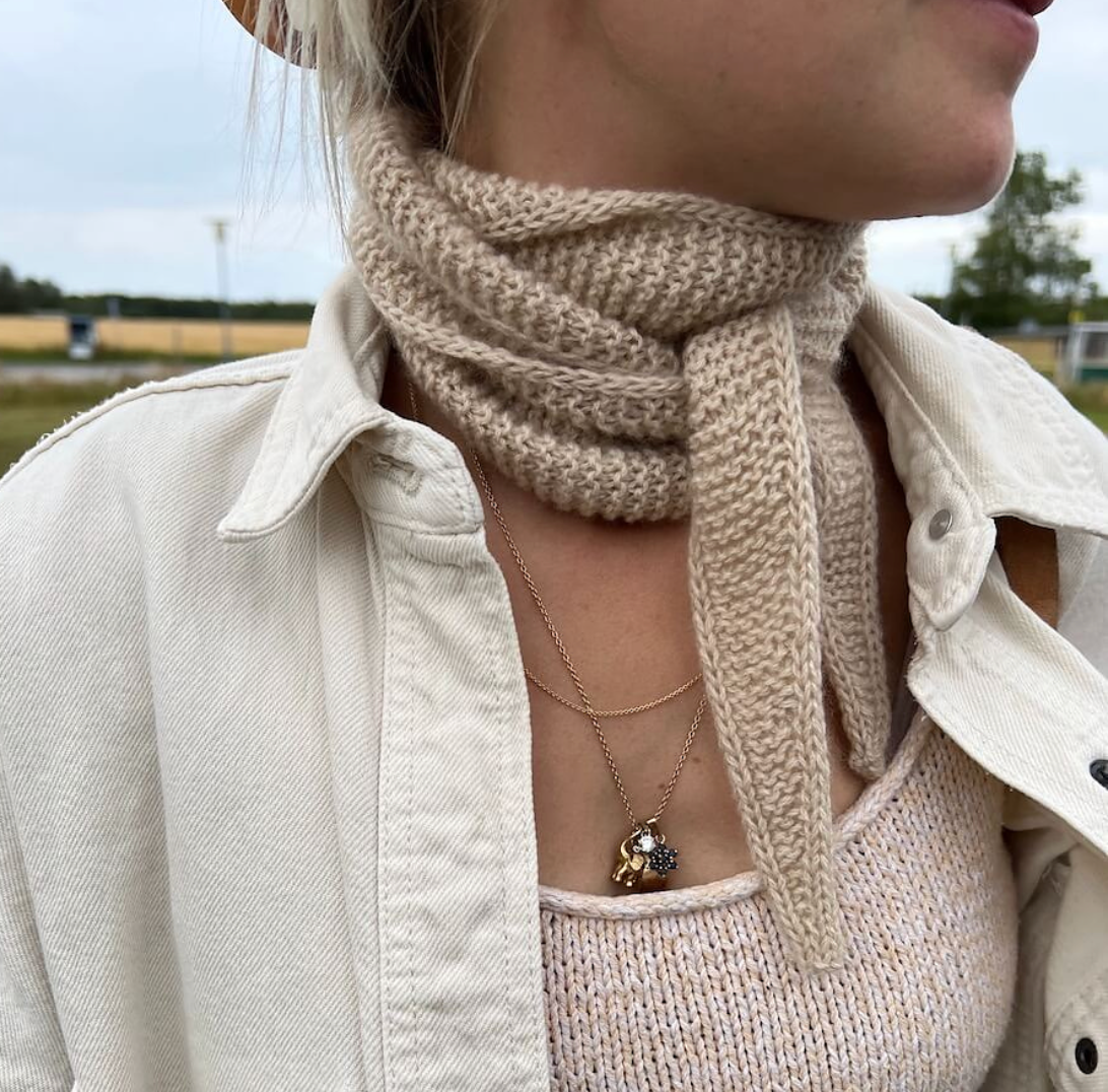 Petite Knit Sophie Scarf Pattern
