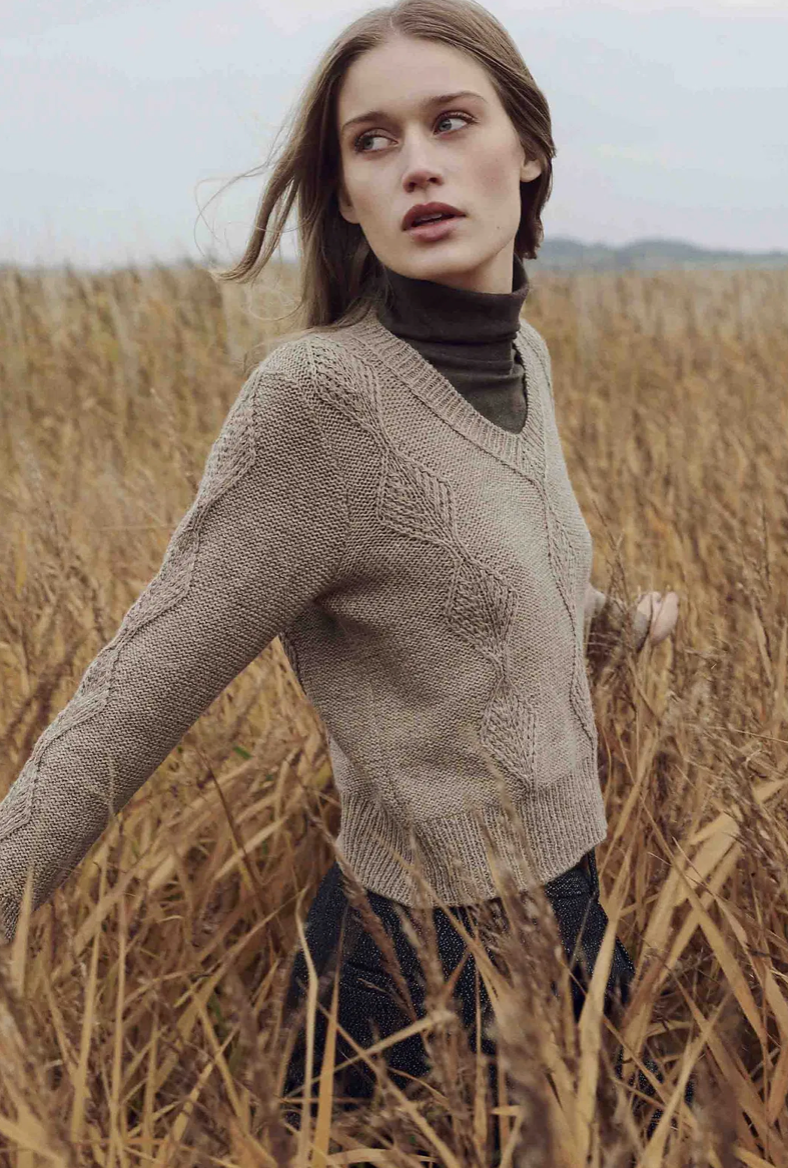 Forest Sweater Designed by Helga Isager