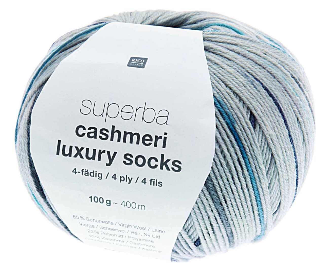 Rico Superba Cashmeri Luxury Sock Yarn