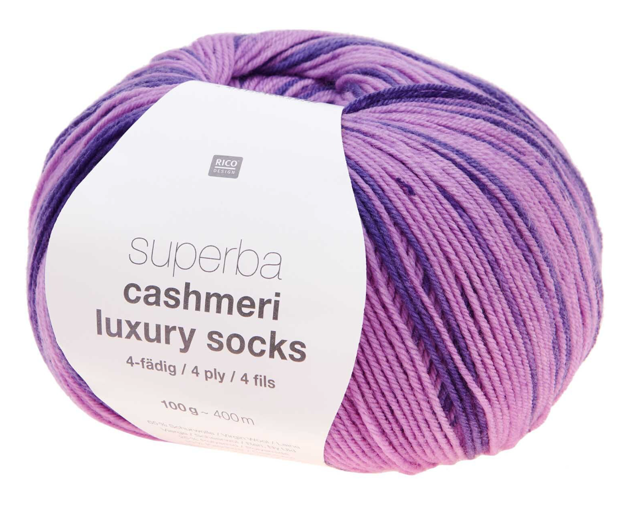Rico Superba Cashmeri Luxury Sock Yarn
