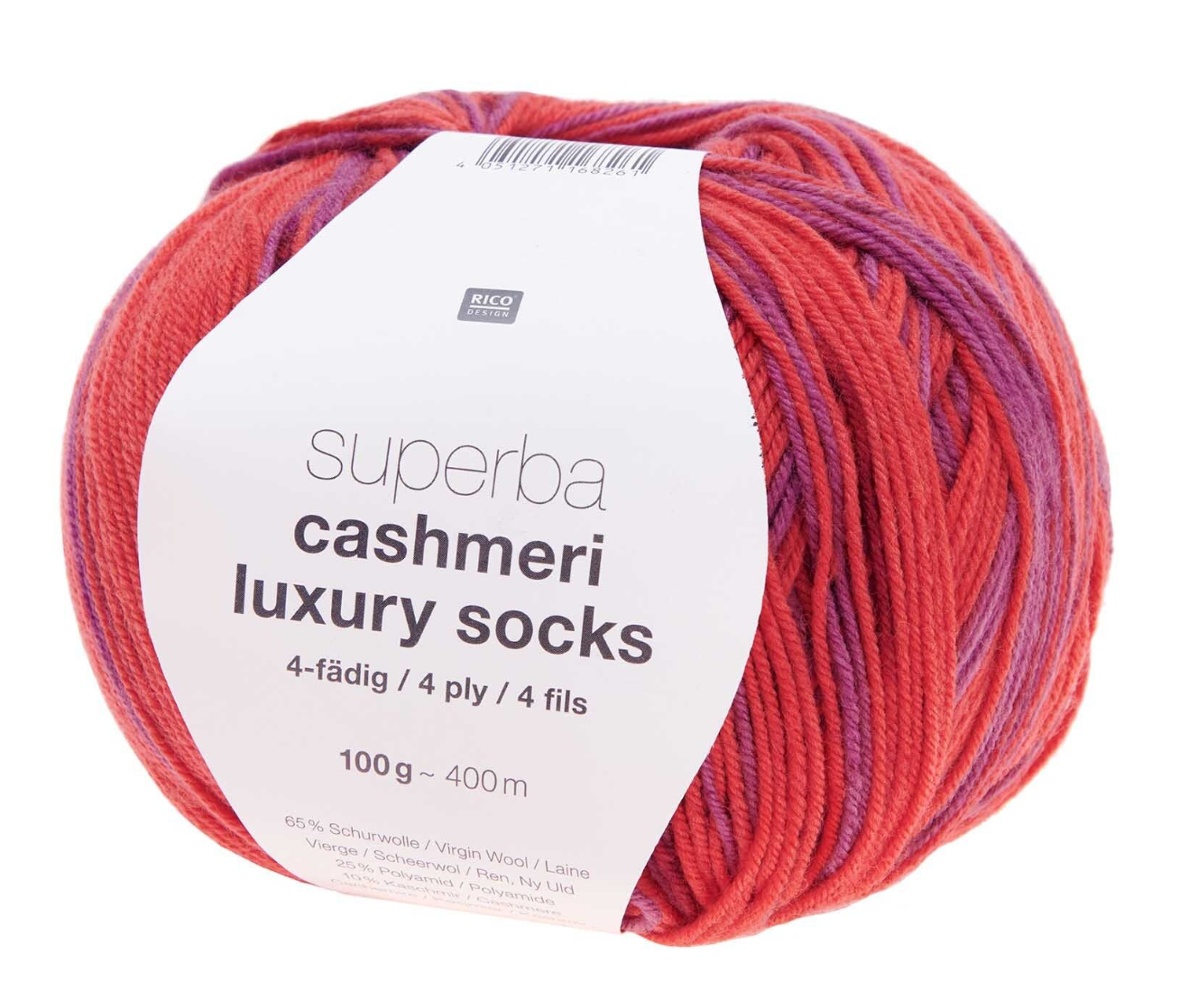 Rico Superba Cashmeri Luxury Sock Yarn