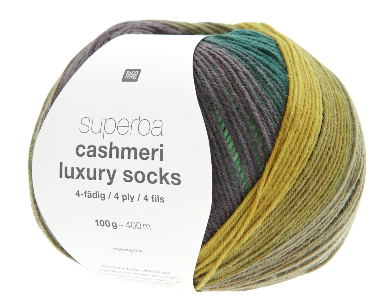 Rico Superba Cashmeri Luxury Sock Yarn