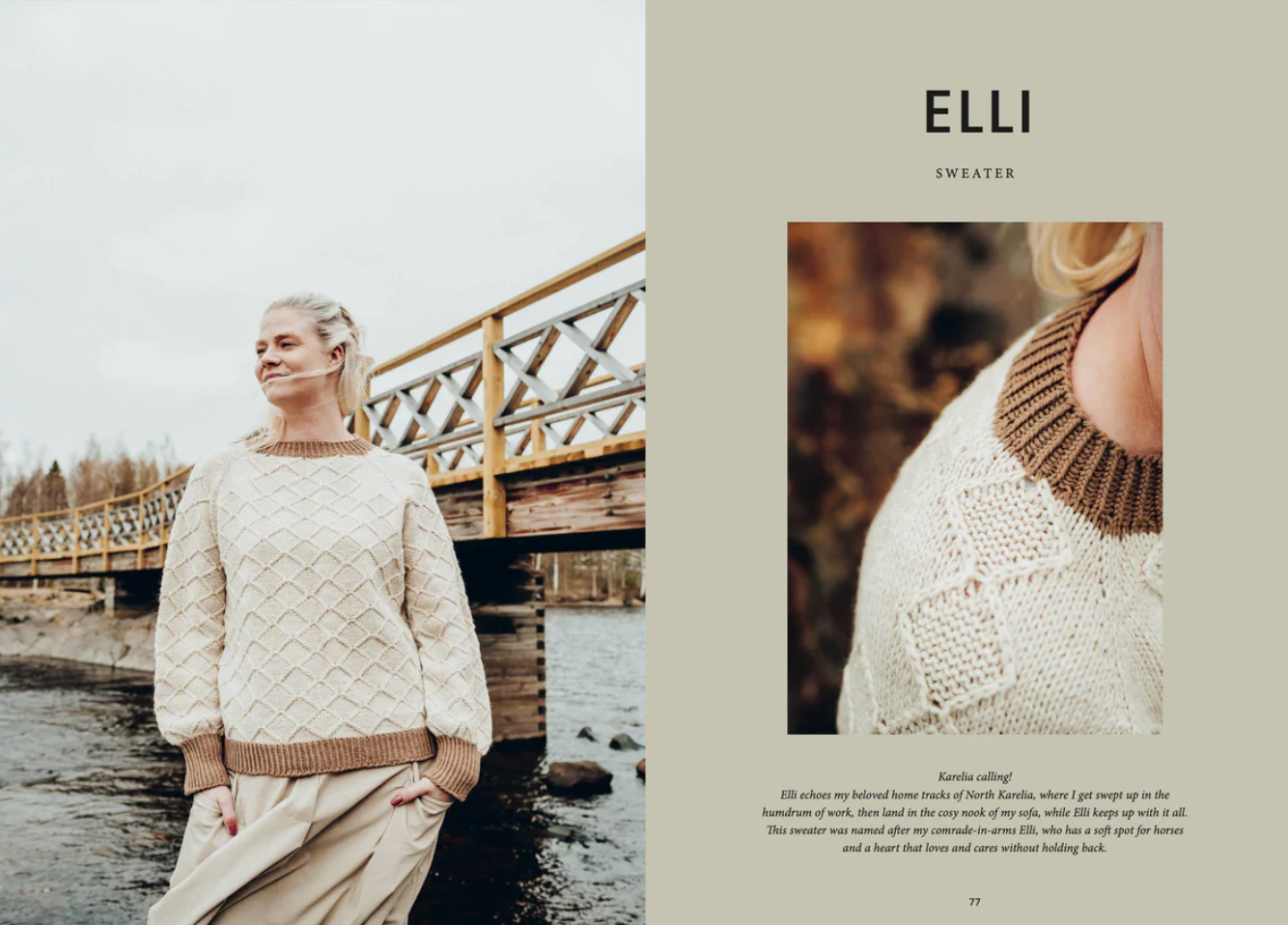 Lace and Cables, With Love by Hannemari Lehtonen