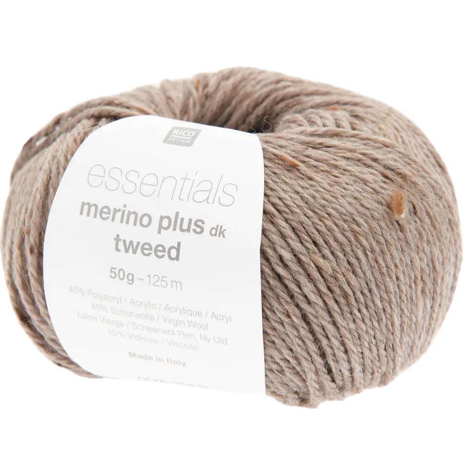 Rico Essentials Merino Plus Tweed DK