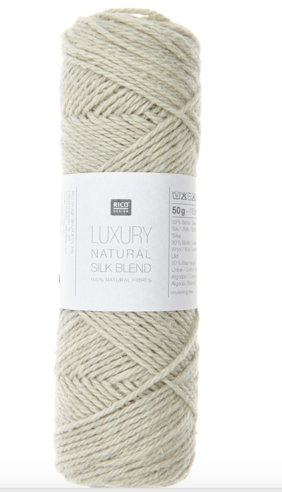 Rico Luxury Natural Silk Blend Aran