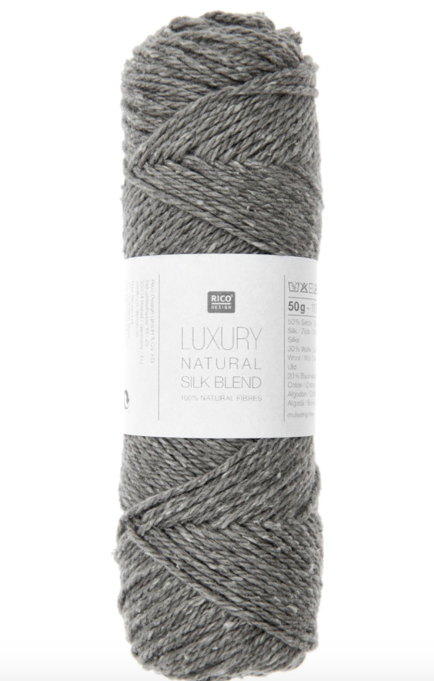 Rico Luxury Natural Silk Blend Aran