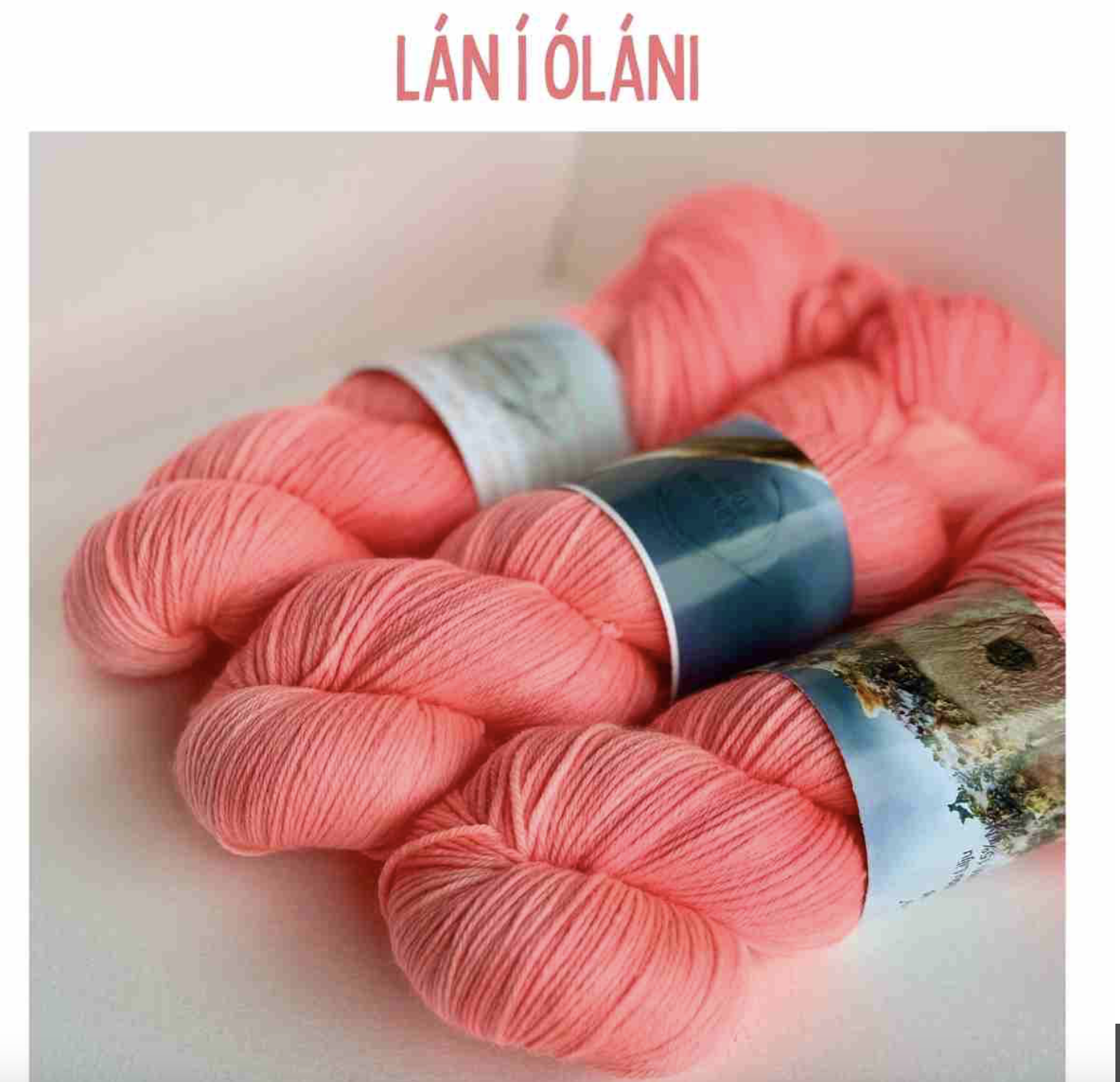 Garnbúd Eddu Fínerí 4ply