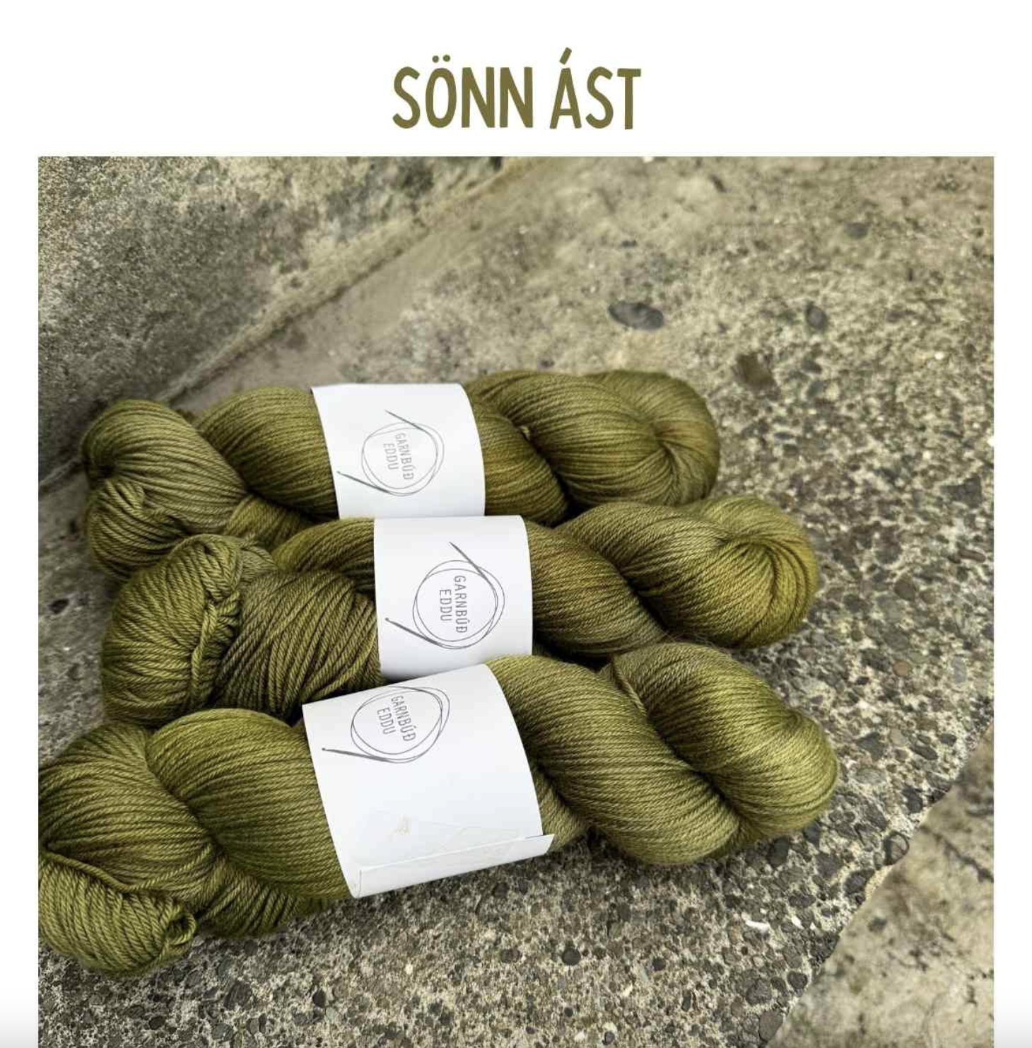 Garnbúd Eddu Fínerí 4ply