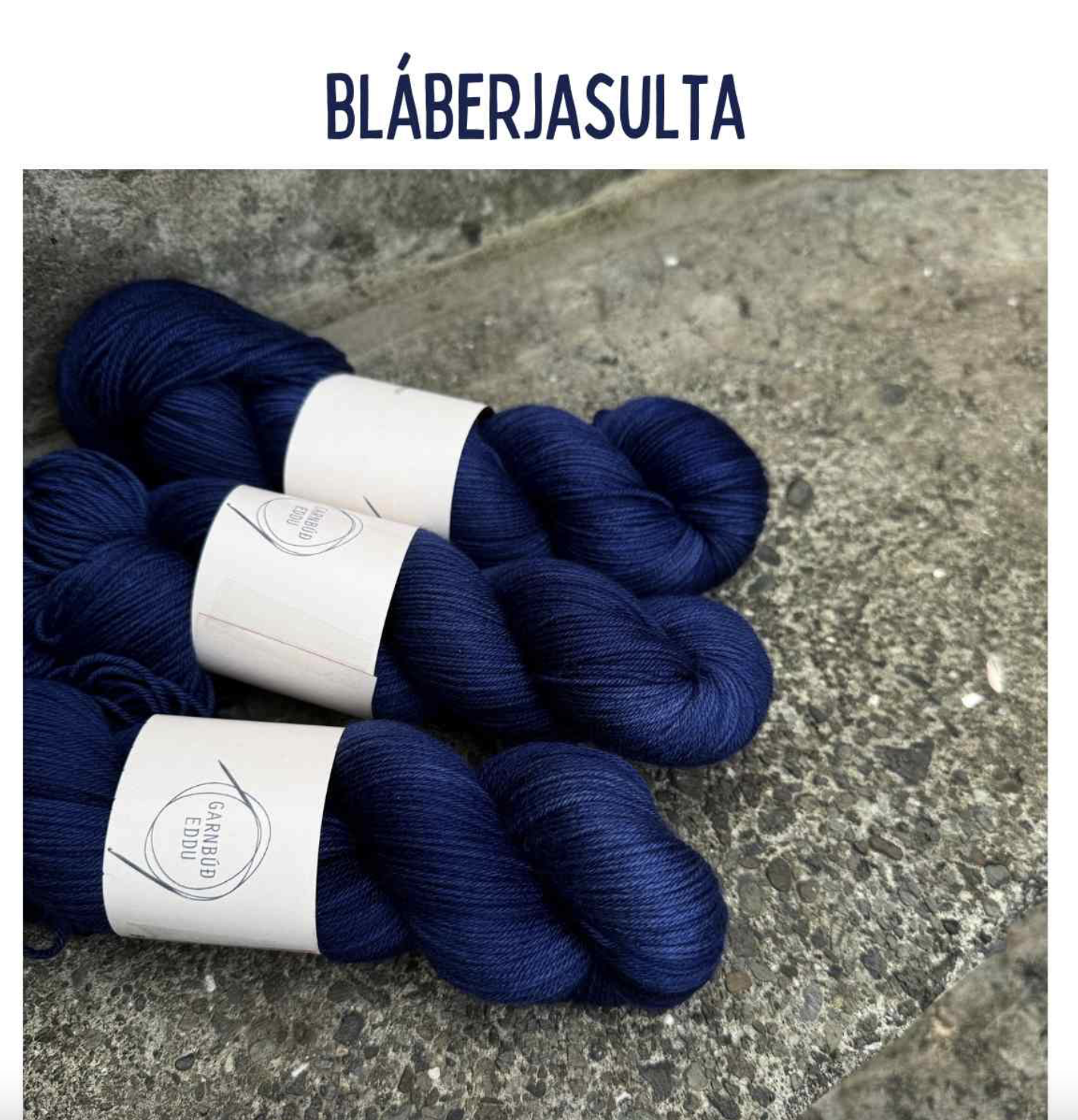 Garnbúd Eddu Fínerí 4ply