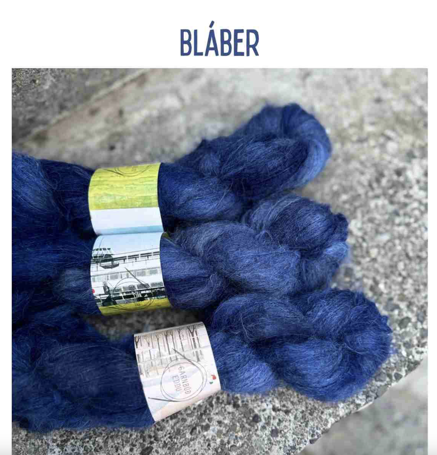 Garnbud Eddu Fida Brushed Baby Alpaca and Mulberry Silk sport