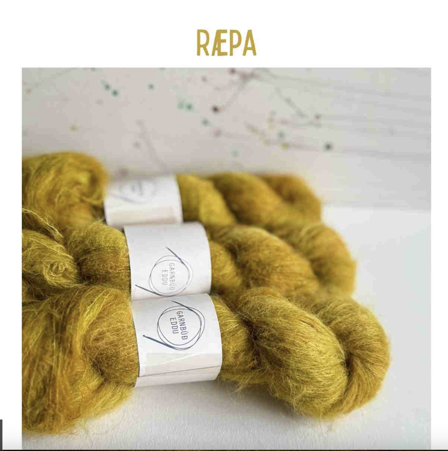Garnbud Eddu Fida Brushed Baby Alpaca and Mulberry Silk sport