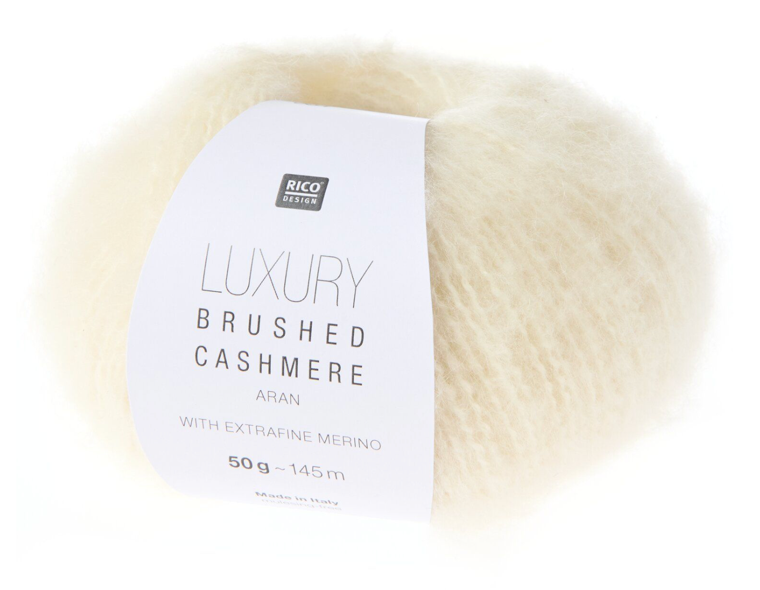 Rico Cashmere & Merino Brushed Aran