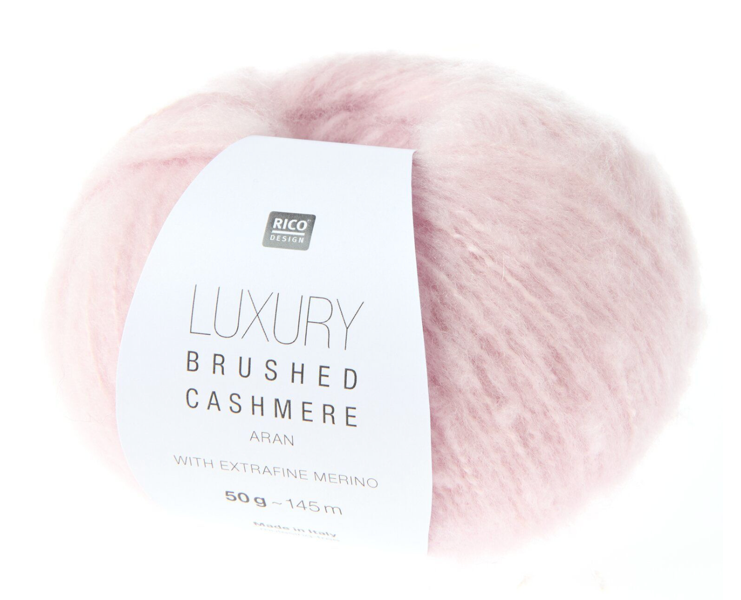 Rico Cashmere & Merino Brushed Aran