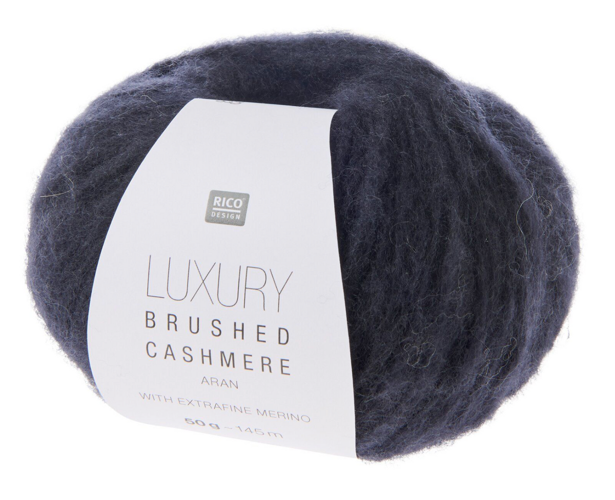 Rico Cashmere & Merino Brushed Aran