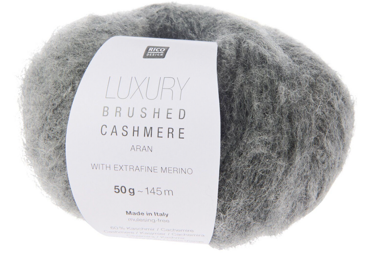 Rico Cashmere & Merino Brushed Aran